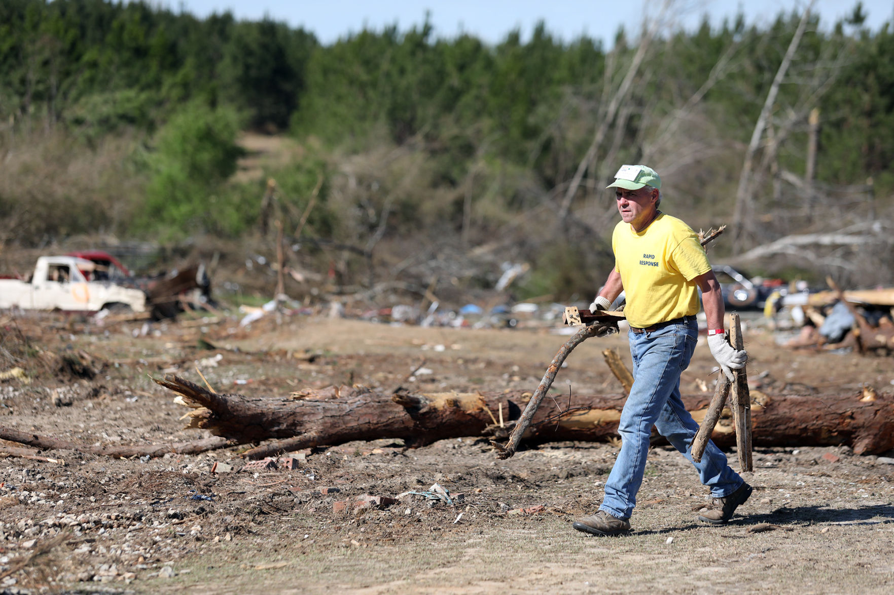 Clean up on Lee County Road 39